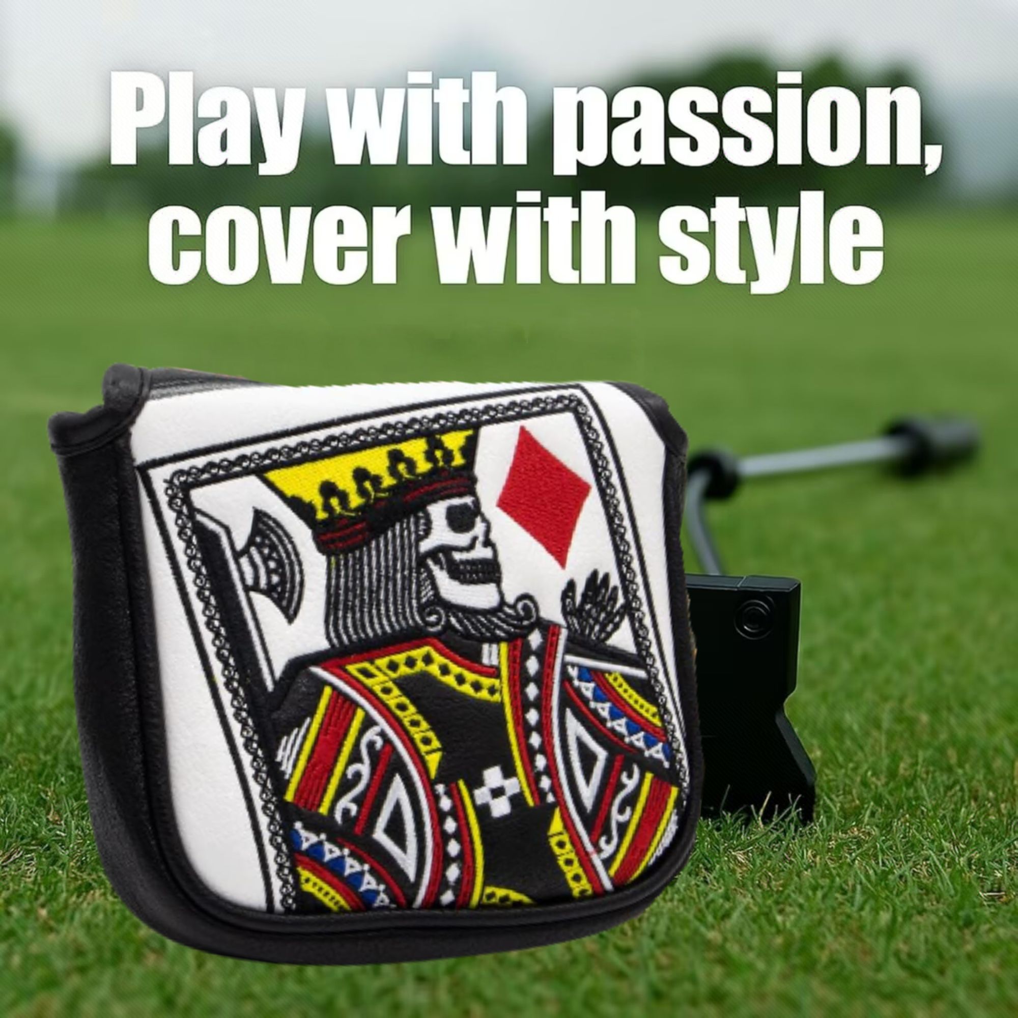 King Of Hearts Embroidered Mal - огляд і ціна Golf Putter