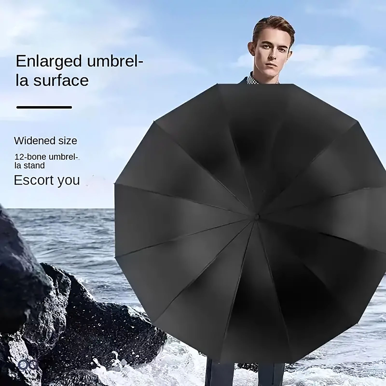 130cm/51.18 Inch High-quality  - огляд і ціна Golf Umbrella Large