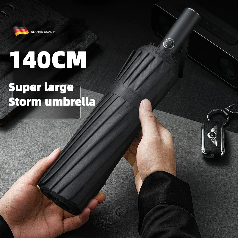 Super Large 140CM Automatic Fo - огляд і ціна Golf Umbrella Large